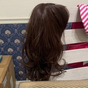 Elegant Brown Hair Wig